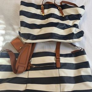 Just Fab Striped bags